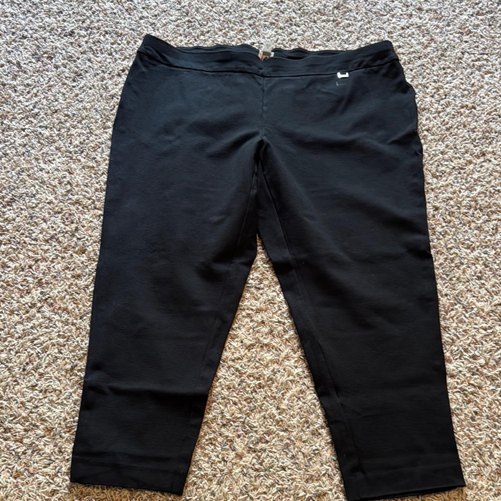 Anne Klein Black Dress Pants
